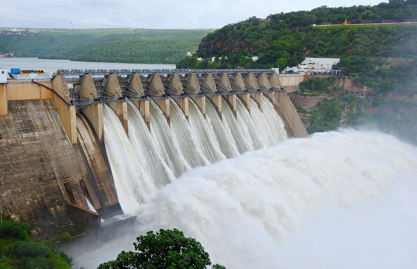 Srisailam barrage