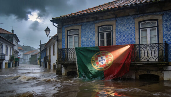 systèmes d’alerte aux inondations au Portugal lors des inondations de 2026