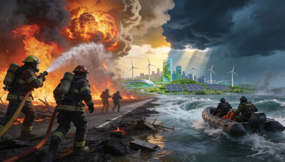 Systèmes d’alerte précoce pour l’adaptation climatique aidant à la gestion des catastrophes comme les incendies et les inondations